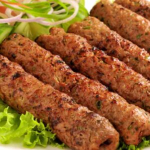 Chicken Sheekh Kabab Jumbo Roll (4 sticks)