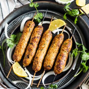 Chicken Sheekh Kabab Mumbo Roll (6 sticks)