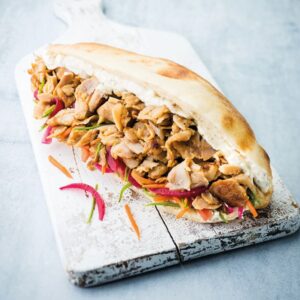 Kalmi Kabab Sandwich
